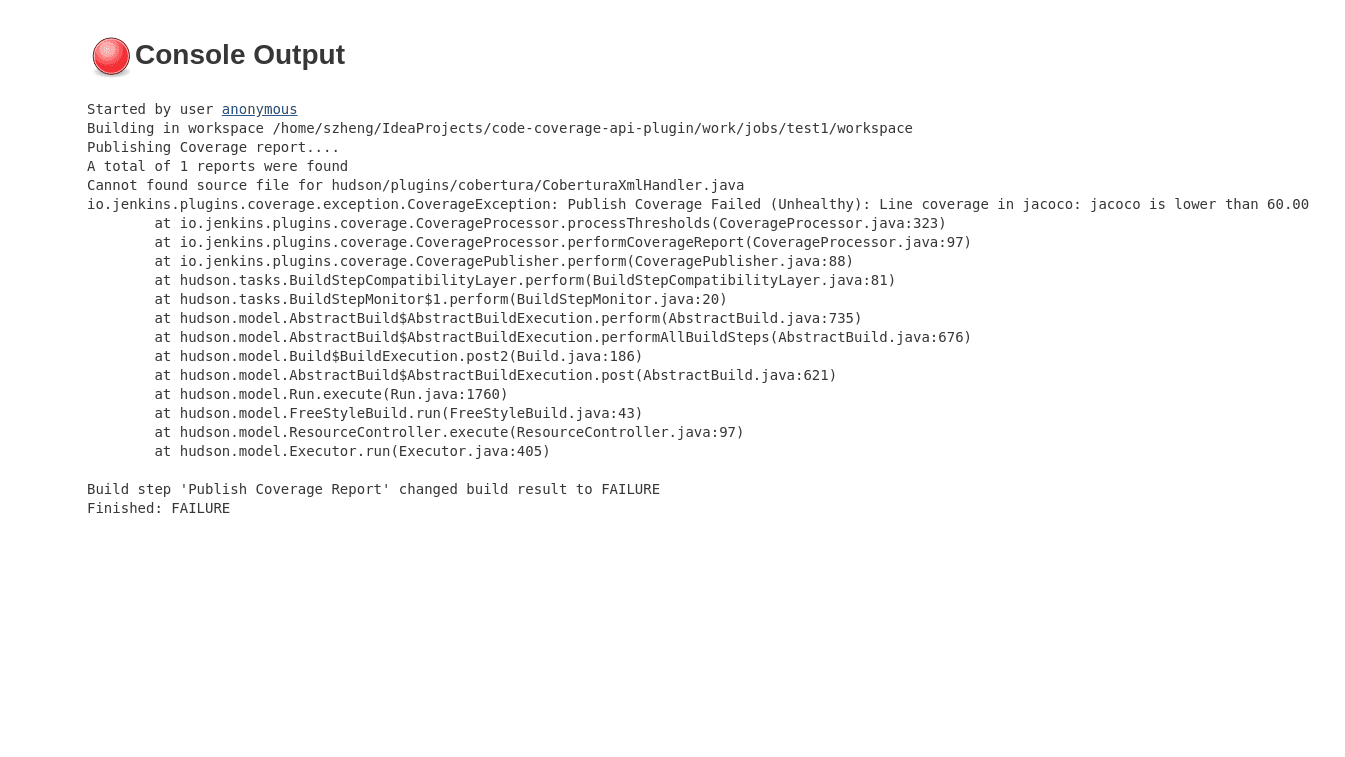 Thresholds Result thresholds result